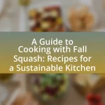 A Guide to Cooking with Fall Squash: Recipes for a Sustainable Kitchen