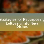Strategies for Repurposing Leftovers into New Dishes