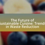 The Future of Sustainable Cuisine: Trends in Waste Reduction