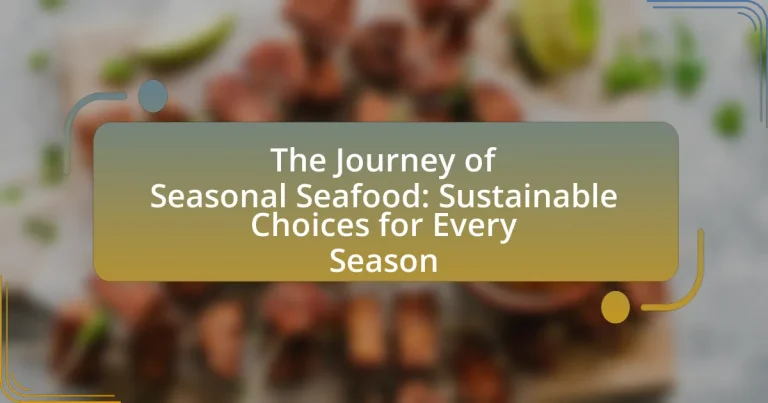 The Journey of Seasonal Seafood: Sustainable Choices for Every Season