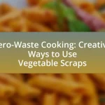 Zero-Waste Cooking: Creative Ways to Use Vegetable Scraps