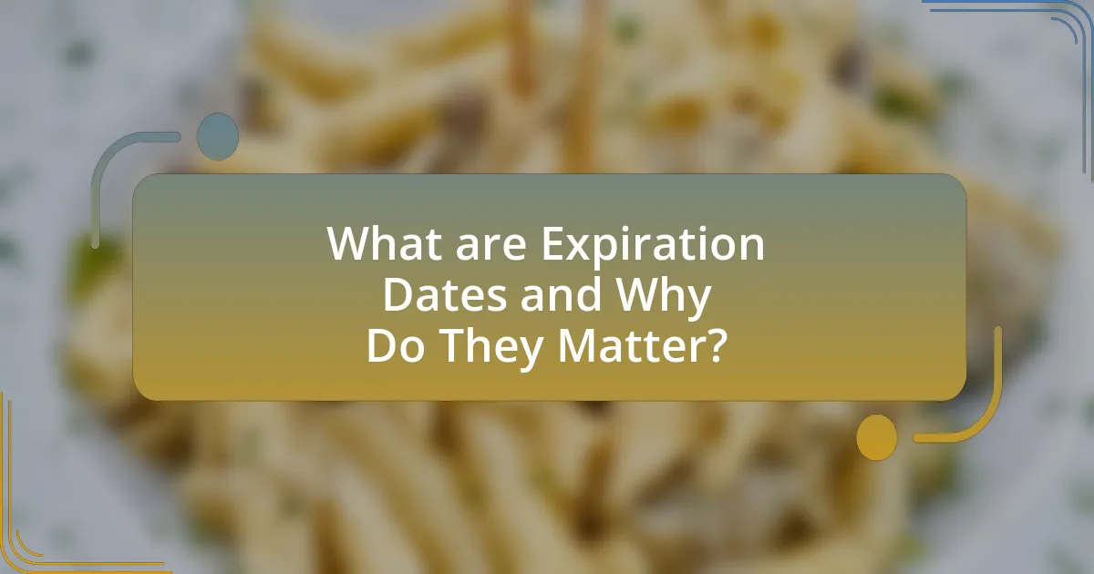 What are Expiration Dates and Why Do They Matter?